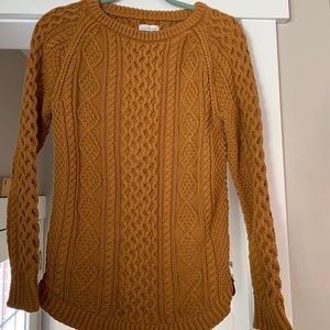 LL Bean cozy fisherman sweater